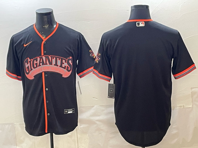 2026 Men Nike San Francisco Giants blank black Game MLB Jersey 0401009->boston red sox->MLB Jersey